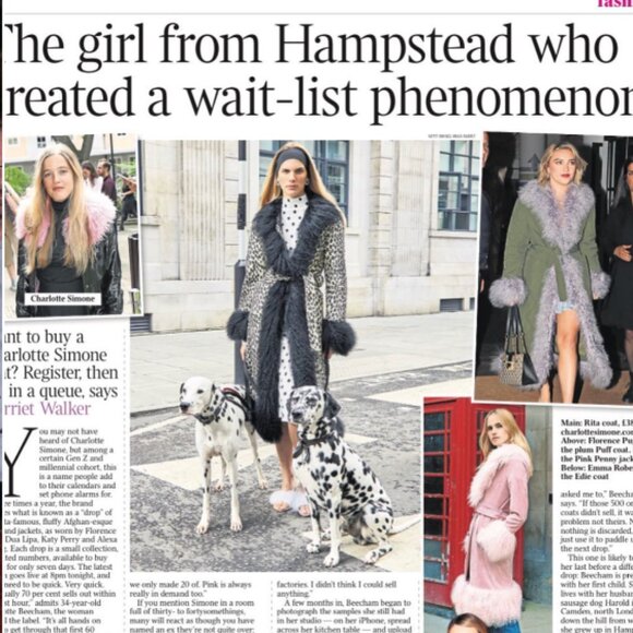 Free People X Charlotte Simone Harley Coat - Picture 13 of 17